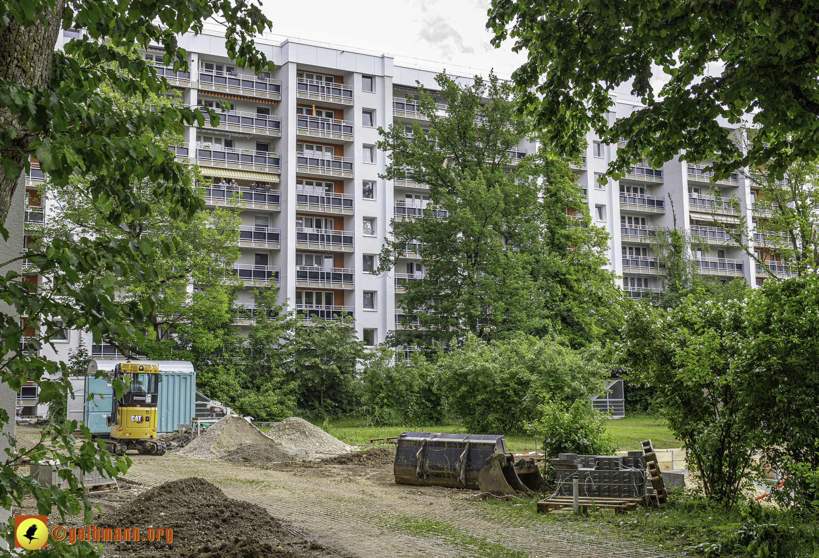 23.05.2024 - GEWOFAG-Sanierung am Karl-Marx-Ring 11-21