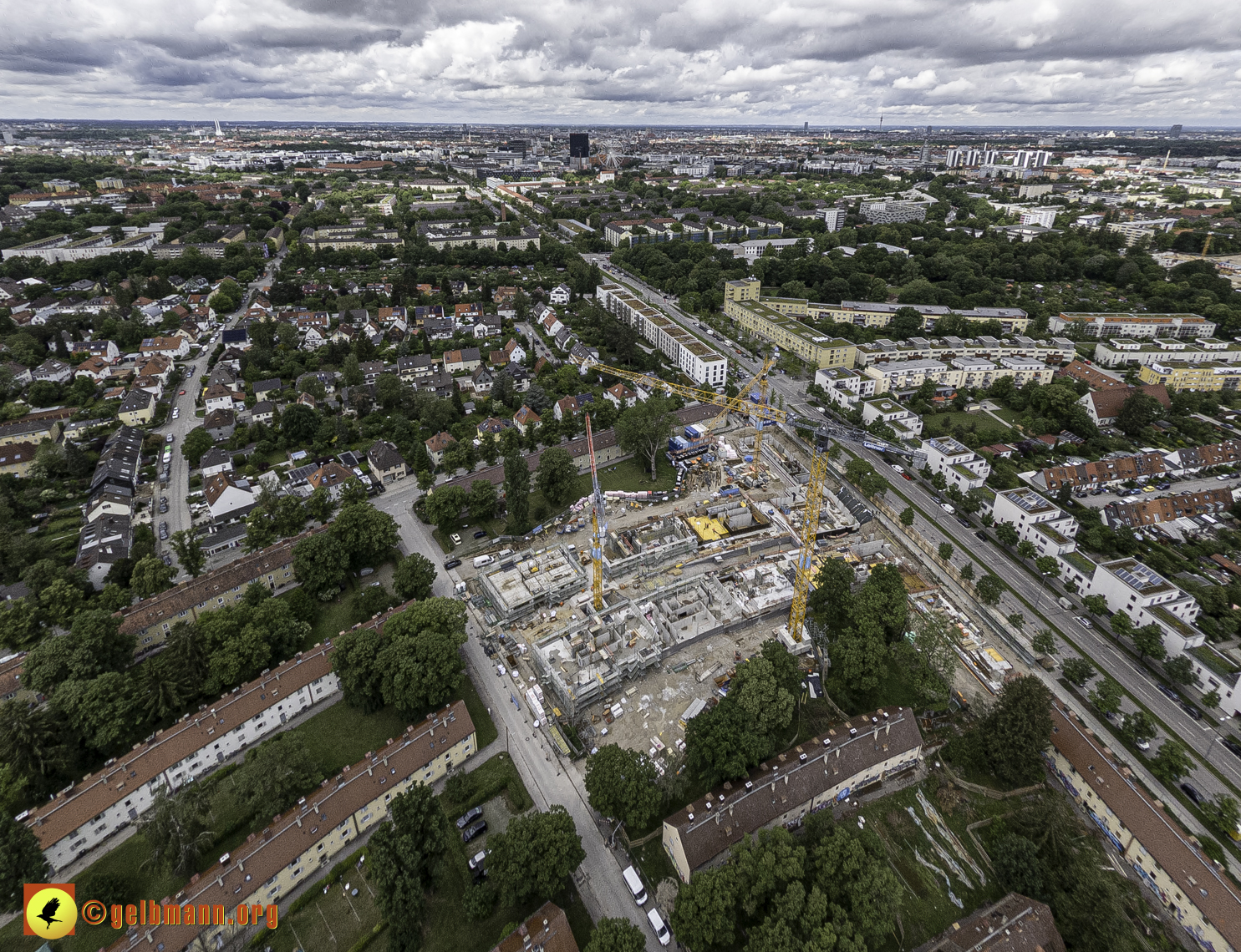 25.05.2024 - Baustelle Maikäfersiedlung in Berg am Laim