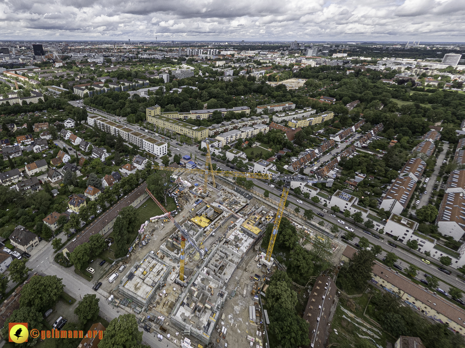 25.05.2024 - Baustelle Maikäfersiedlung in Berg am Laim