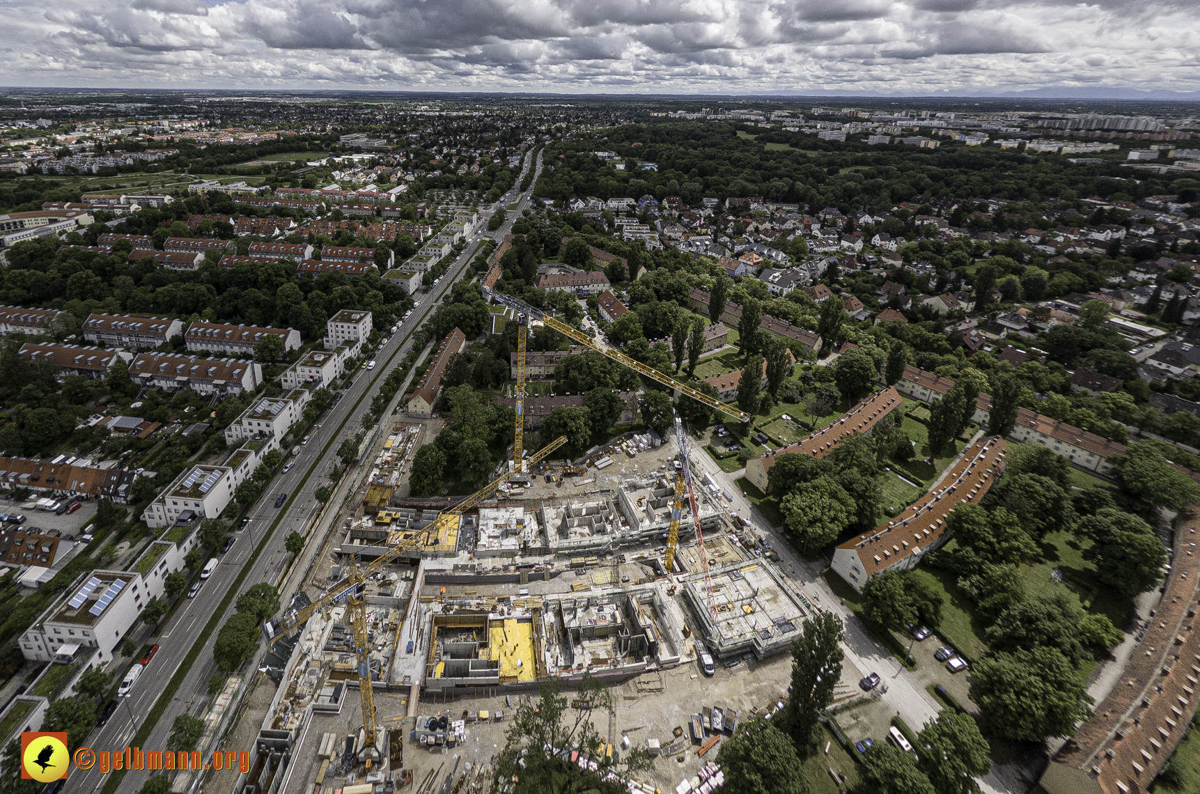 25.05.2024 - Baustelle Maikäfersiedlung in Berg am Laim