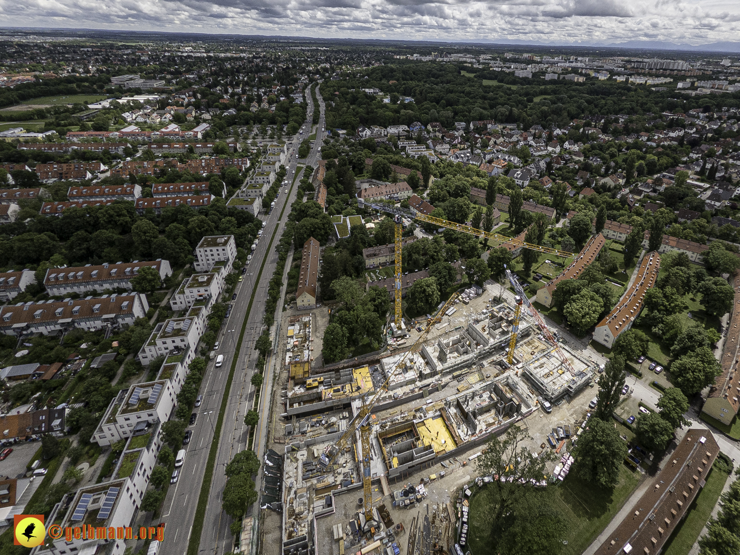 25.05.2024 - Baustelle Maikäfersiedlung in Berg am Laim