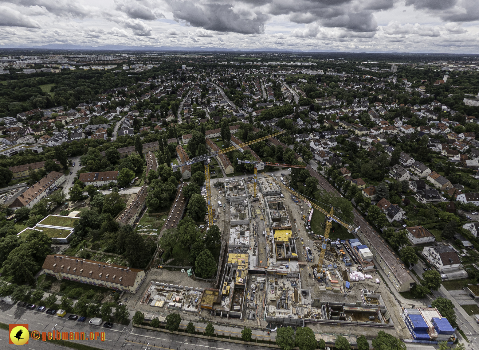 25.05.2024 - Baustelle Maikäfersiedlung in Berg am Laim