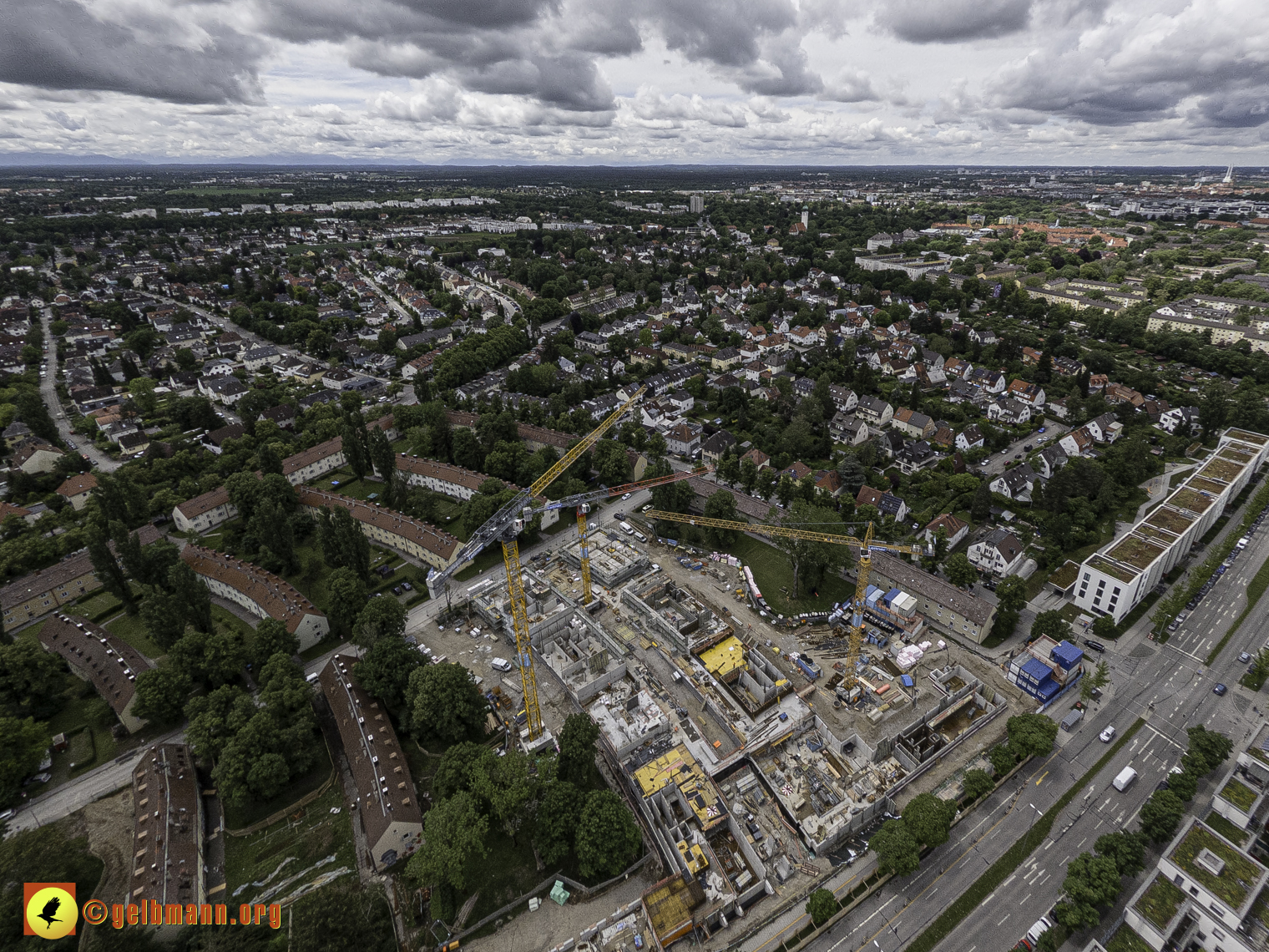 25.05.2024 - Baustelle Maikäfersiedlung in Berg am Laim