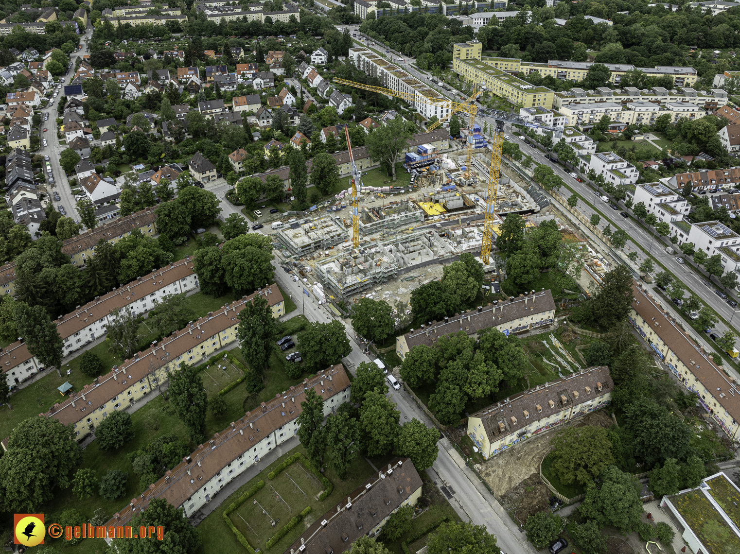 25.05.2024 - Baustelle Maukäfersiedlung in Berg am Laim