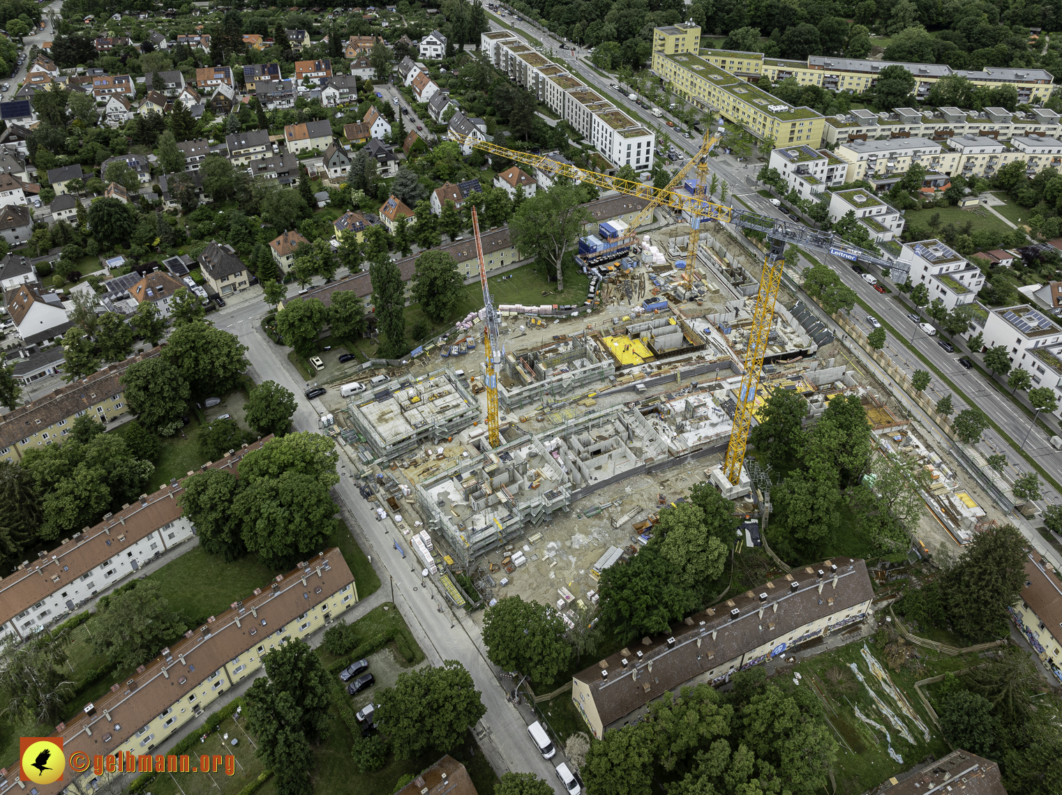 25.05.2024 - Baustelle Maukäfersiedlung in Berg am Laim