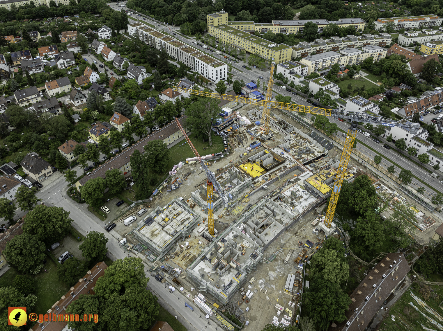 25.05.2024 - Baustelle Maukäfersiedlung in Berg am Laim