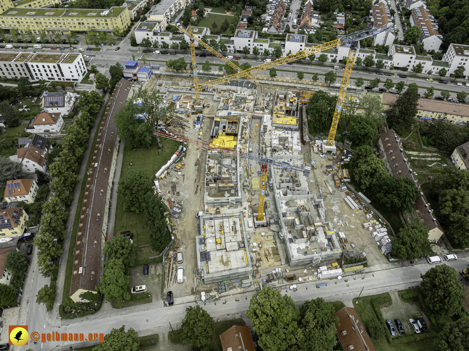 25.05.2024 - Baustelle Maukäfersiedlung in Berg am Laim