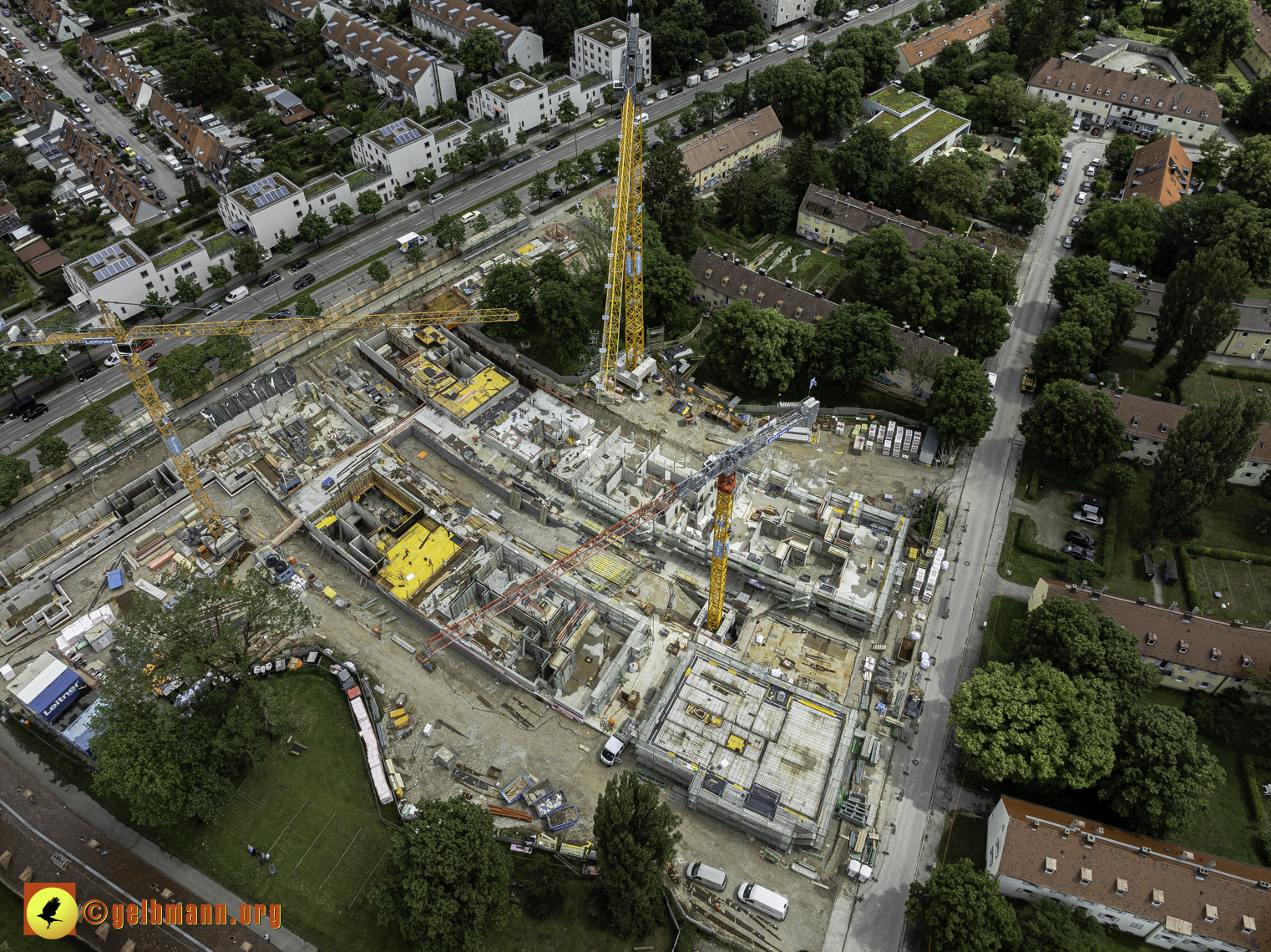 25.05.2024 - Baustelle Maukäfersiedlung in Berg am Laim