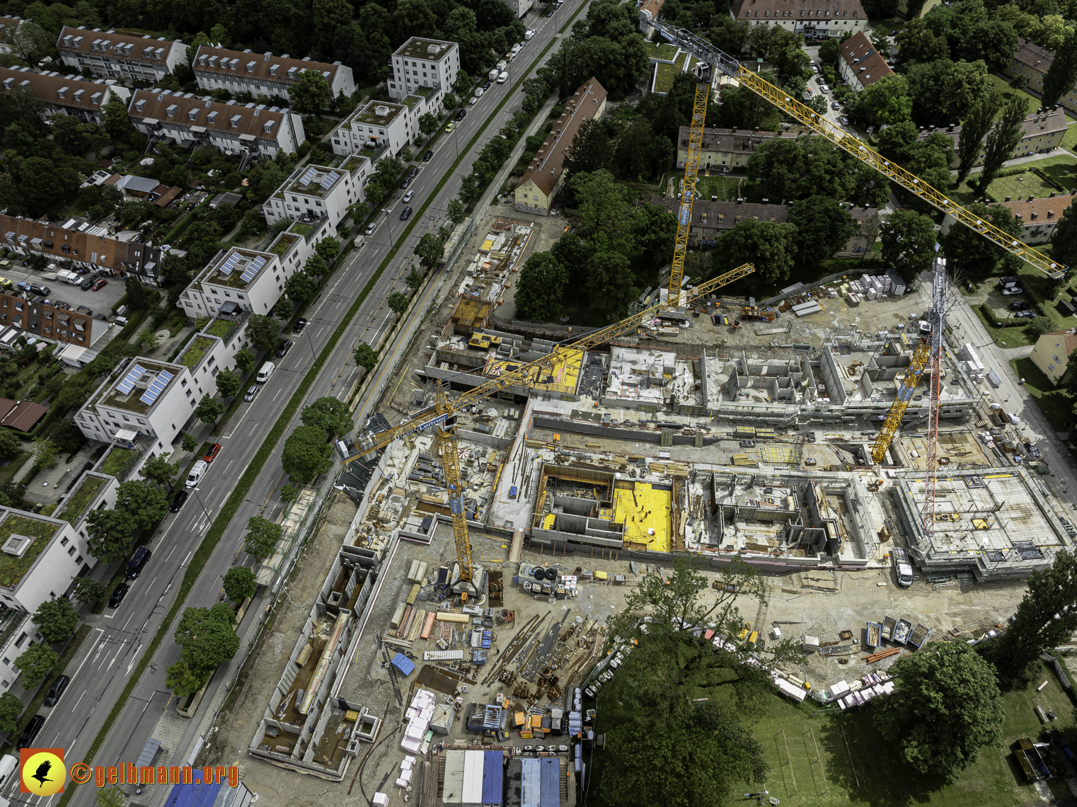 25.05.2024 - Baustelle Maukäfersiedlung in Berg am Laim