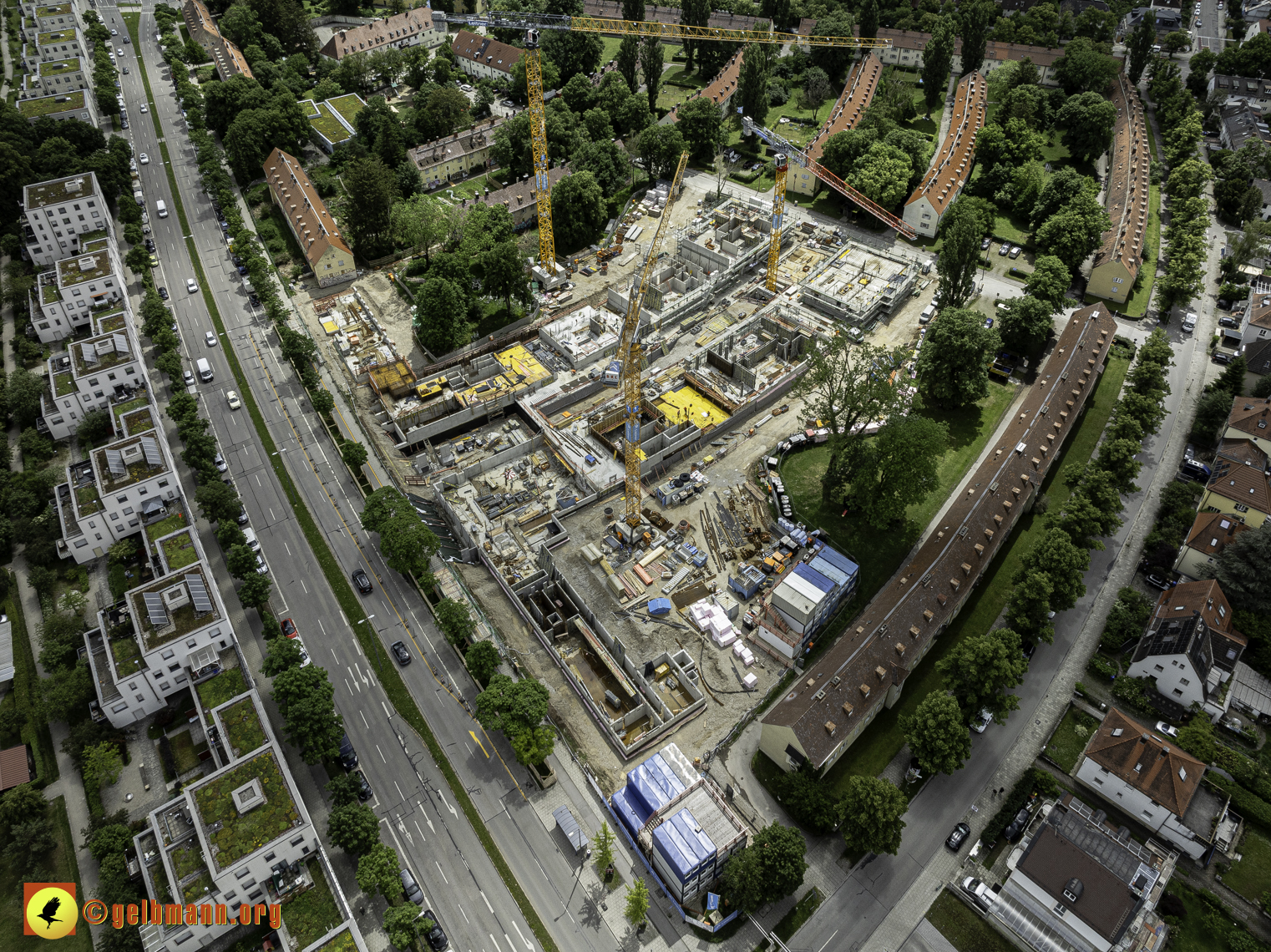 25.05.2024 - Baustelle Maukäfersiedlung in Berg am Laim