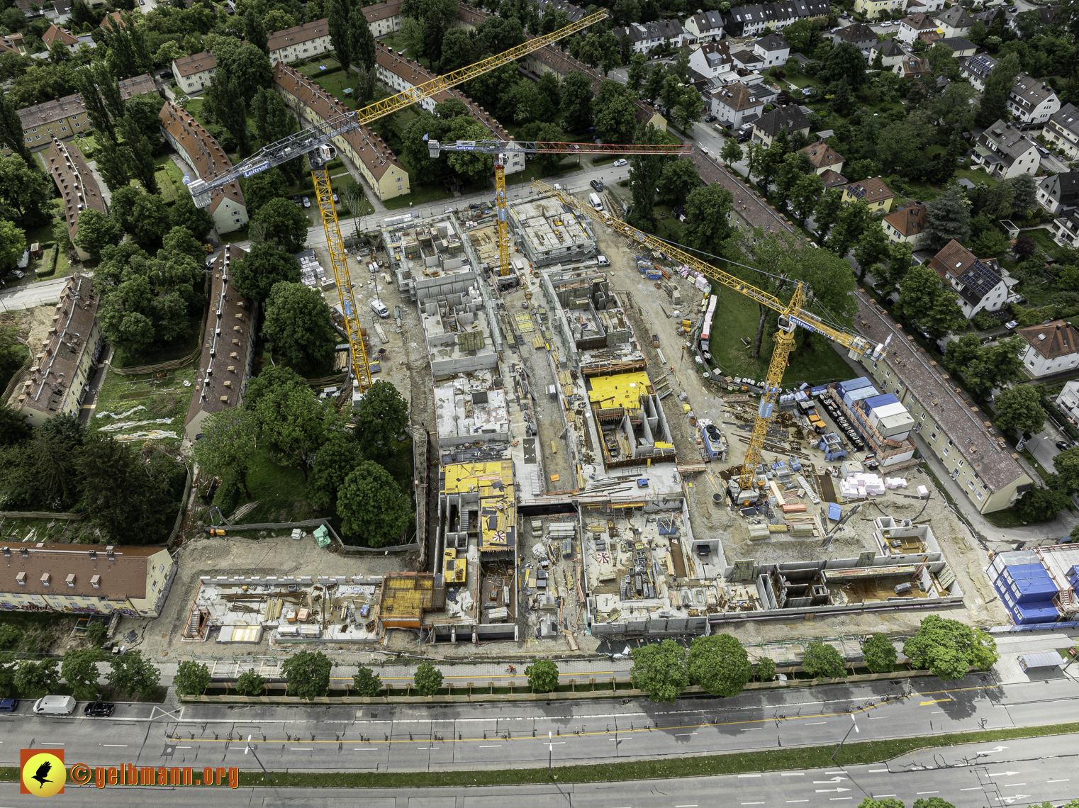 25.05.2024 - Baustelle Maukäfersiedlung in Berg am Laim