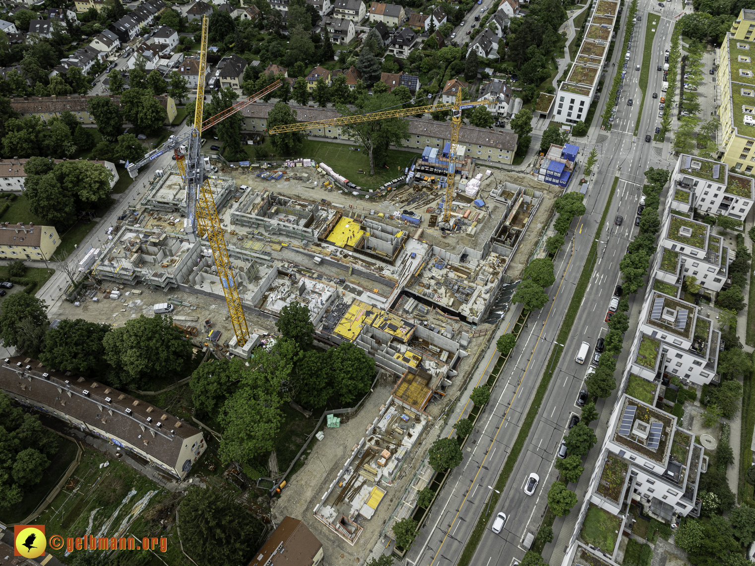 25.05.2024 - Baustelle Maukäfersiedlung in Berg am Laim