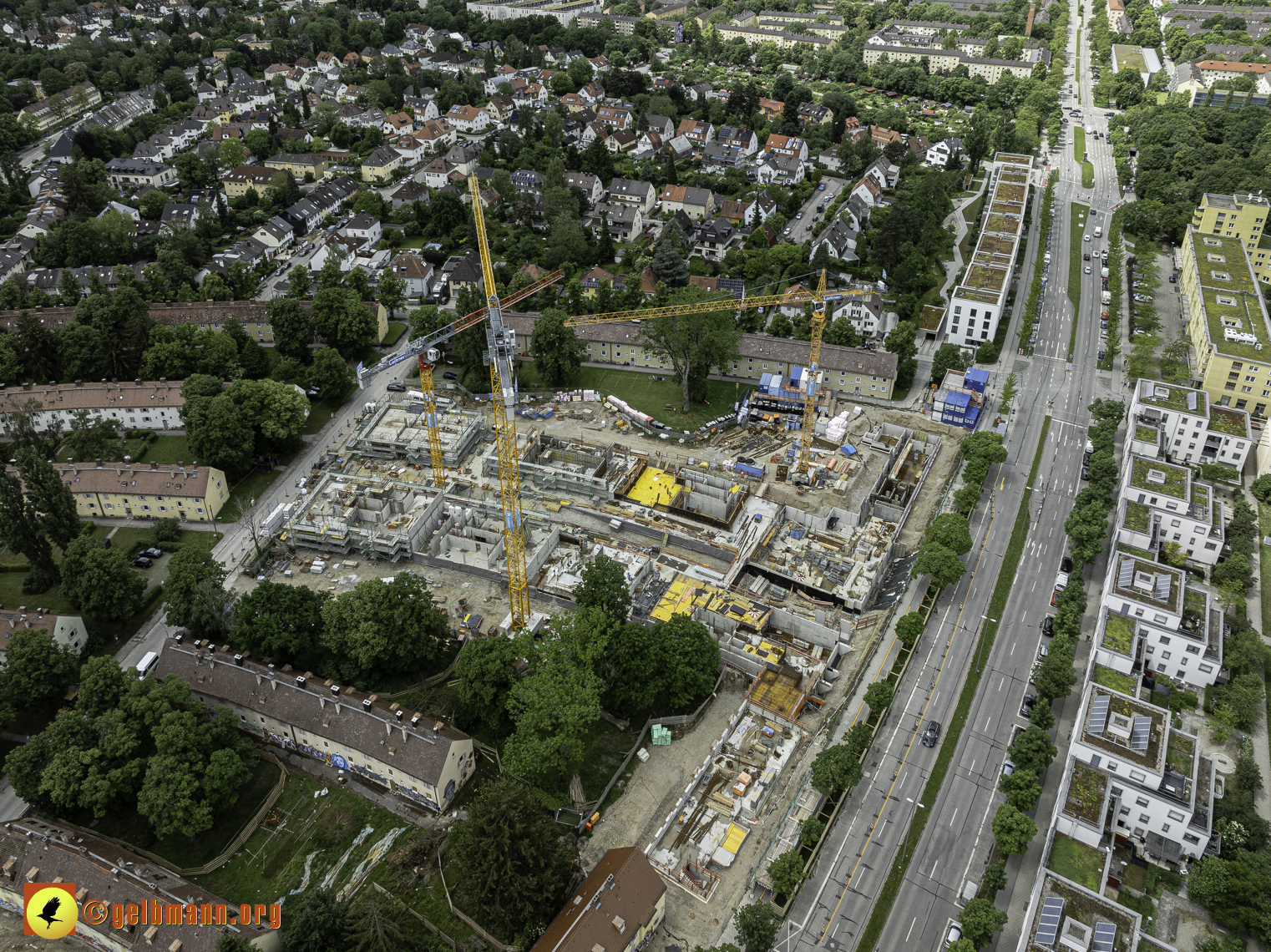 25.05.2024 - Baustelle Maukäfersiedlung in Berg am Laim