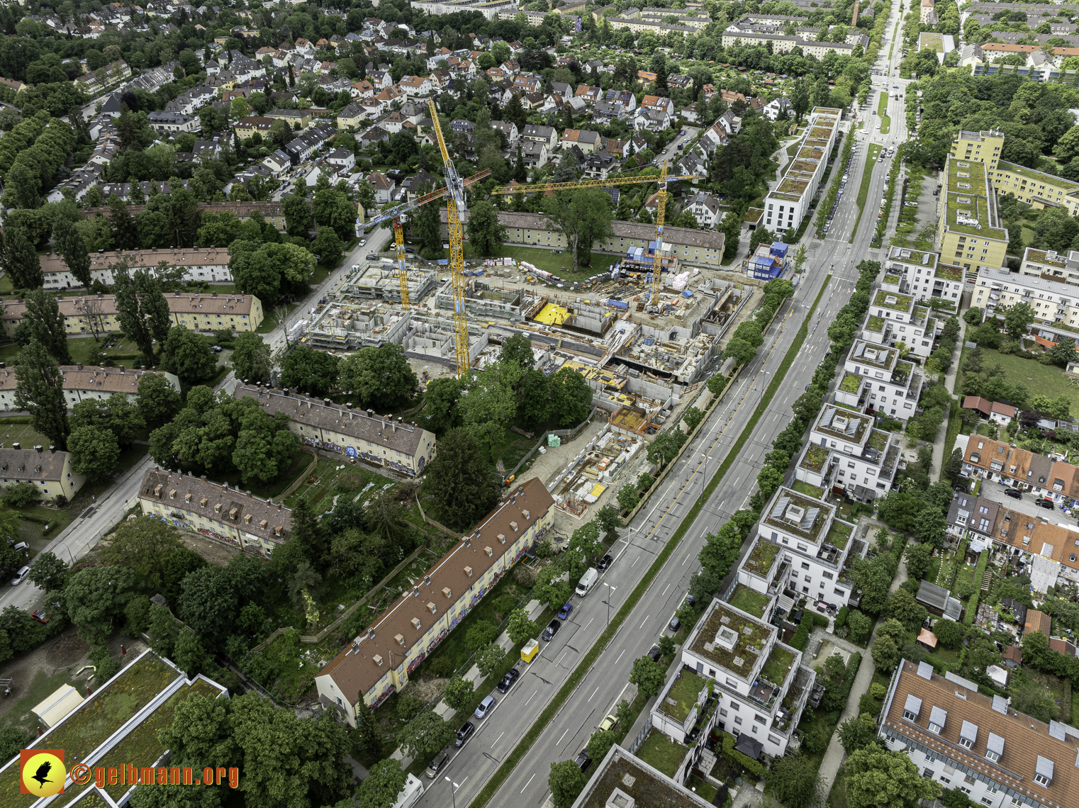 25.05.2024 - Baustelle Maukäfersiedlung in Berg am Laim