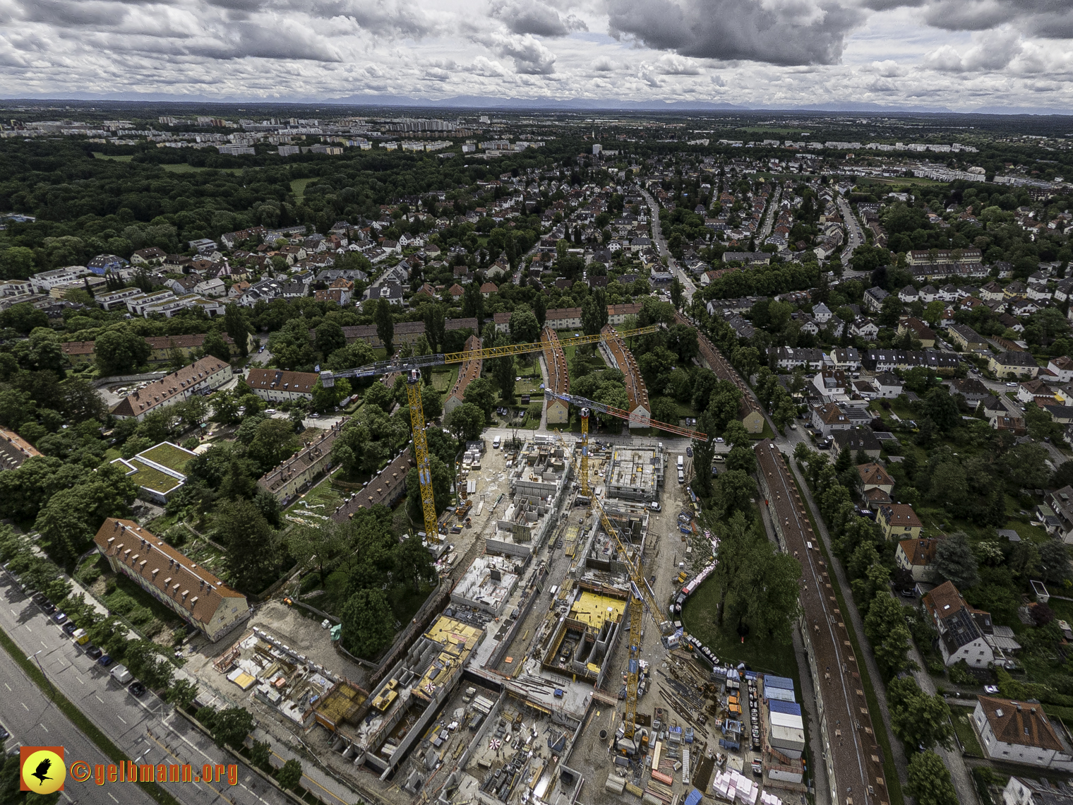 25.05.2024 - Baustelle Ostpark und Geothermie in Berg am Laim