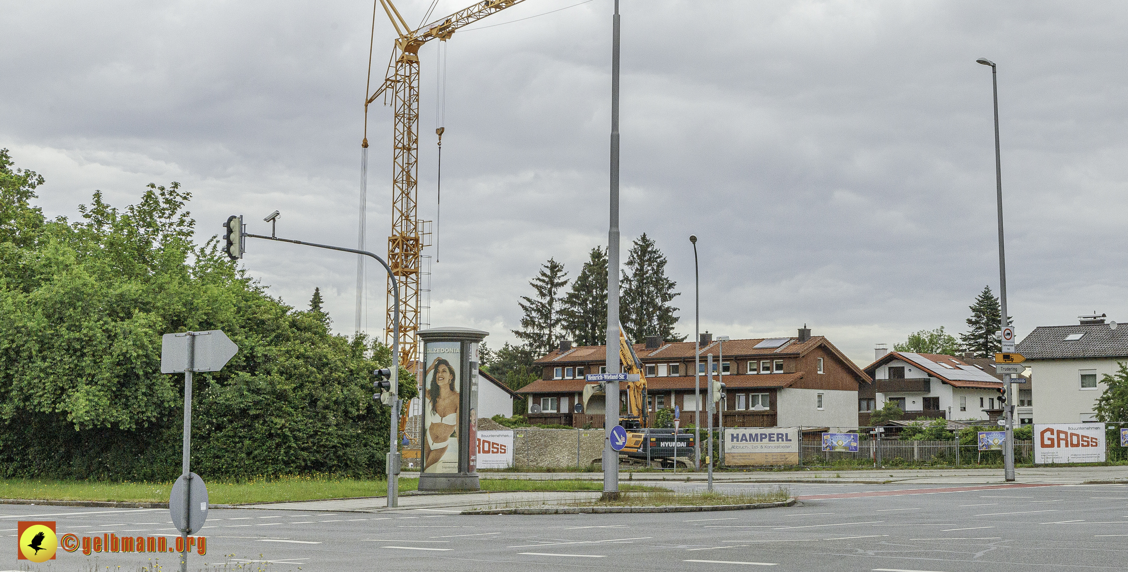 28.05.2024 - Bilder der Baustelle MONACO an der Heinrich-Wieland/Ecke Corinthstrasse in Neuperlach