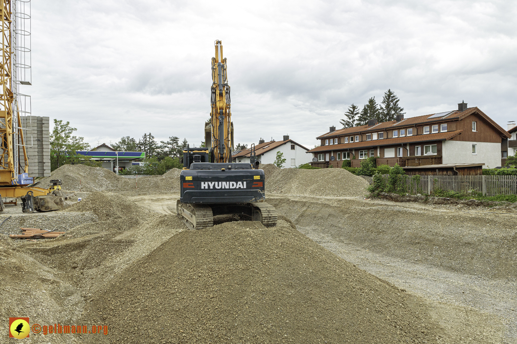 28.05.2024 - Bilder der Baustelle MONACO an der Heinrich-Wieland/Ecke Corinthstrasse in Neuperlach