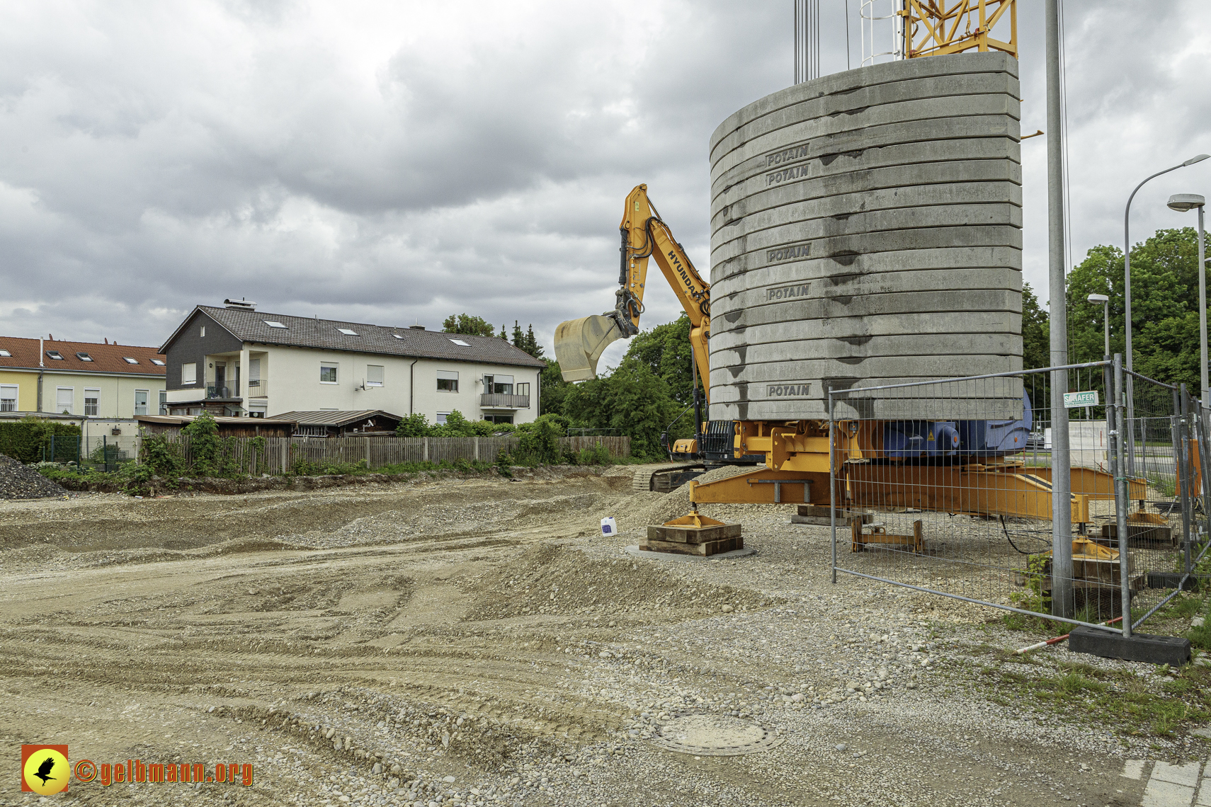 28.05.2024 - Bilder der Baustelle MONACO an der Heinrich-Wieland/Ecke Corinthstrasse in Neuperlach