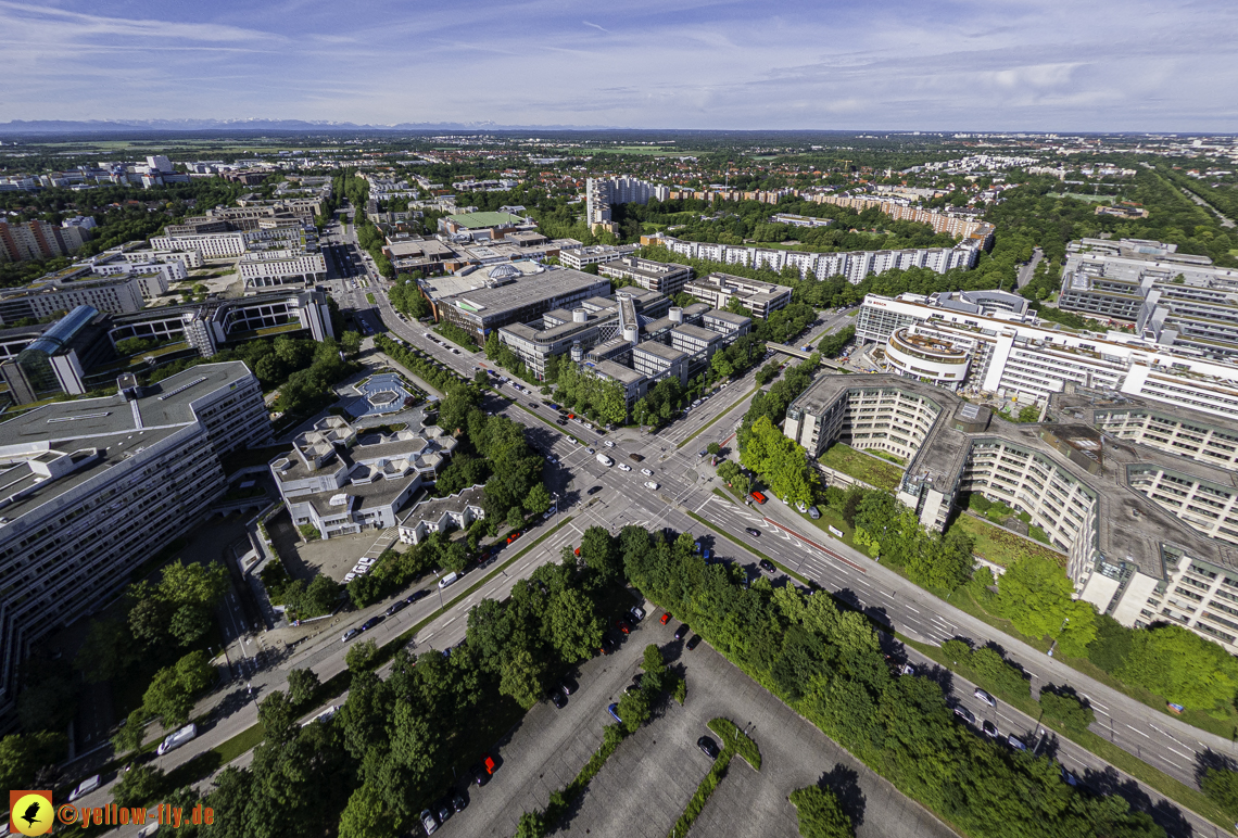 30.05.2024 - das ehemalige Allianzbürohaus ist jetzt BOSCH in Neuperlach und Umgebung