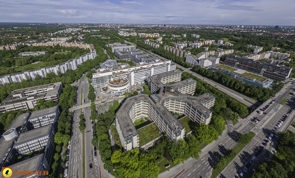 30.05.2024 - das ehemalige Allianzbürohaus ist jetzt BOSCH in Neuperlach und Umgebung