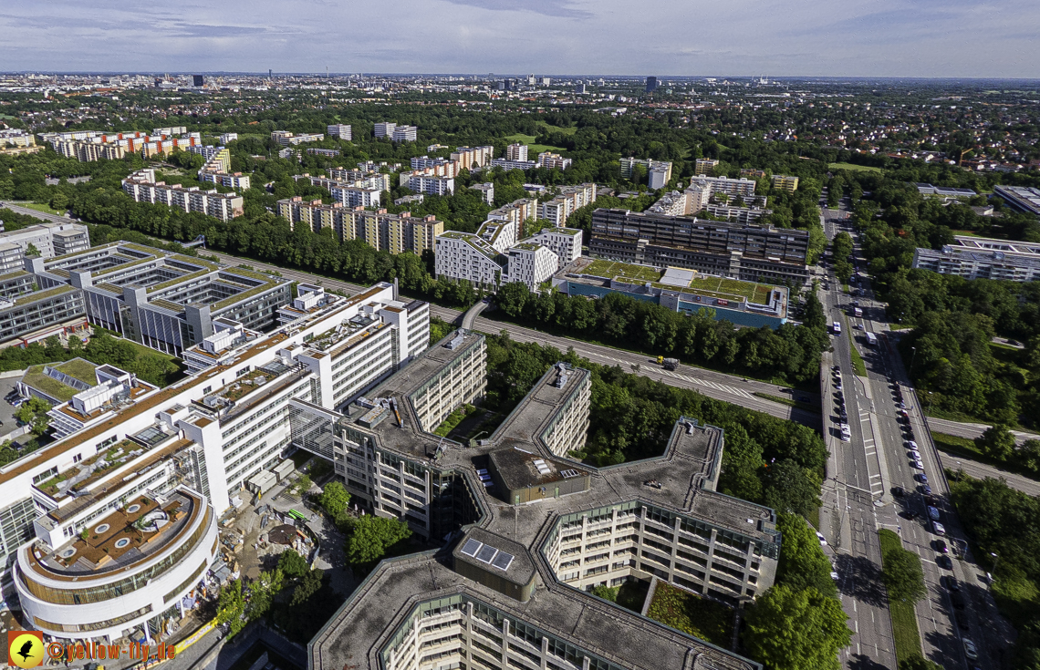 30.05.2024 - das ehemalige Allianzbürohaus ist jetzt BOSCH in Neuperlach und Umgebung
