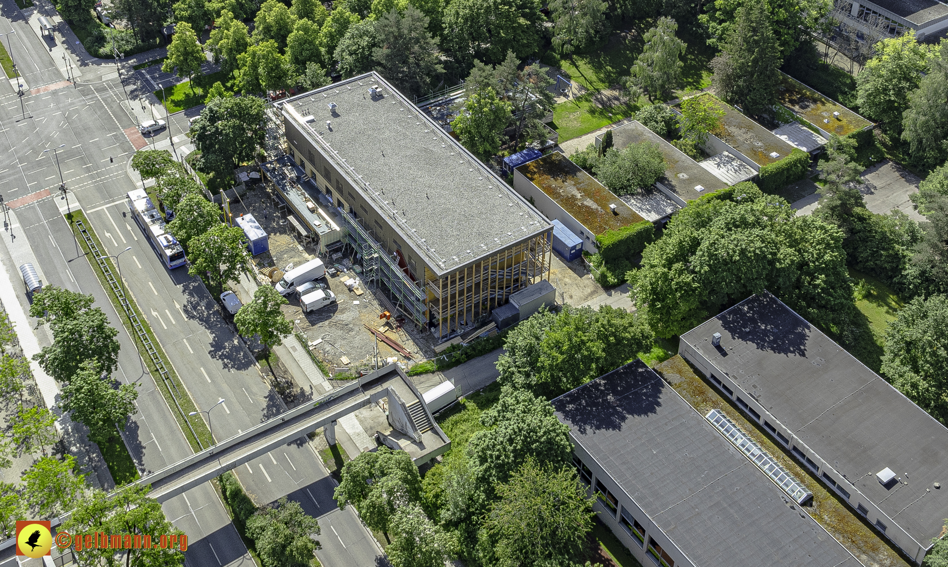 30.05.2024 - Luftbilder vom Haus für Kinder in Neuperlach
