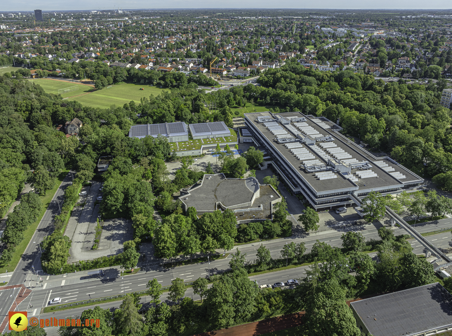 30.05.2024 - Luftbilder der Baustelle MONACO an der Heinrich-Wieland/Ecke Corinthstrasse in Neuperlach