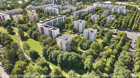 30.05.2024 - Baustelle Karl-Marx-Ring 11-21 in Neuperlach