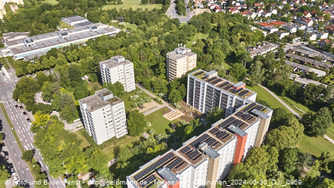 30.05.2024 - Baustelle Karl-Marx-Ring 11-21 in Neuperlach