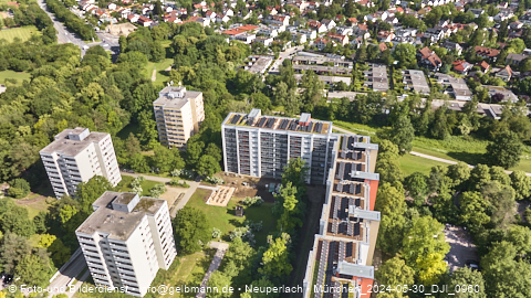 30.05.2024 - Baustelle Karl-Marx-Ring 11-21 in Neuperlach