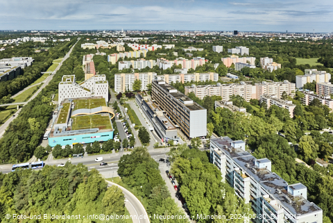 30.05.2024 - Marx-Zentrum, Studentenwohnheim, Wohnanlage Karl-Marx-Ring 52-62, KMR 53-57c Umgebung