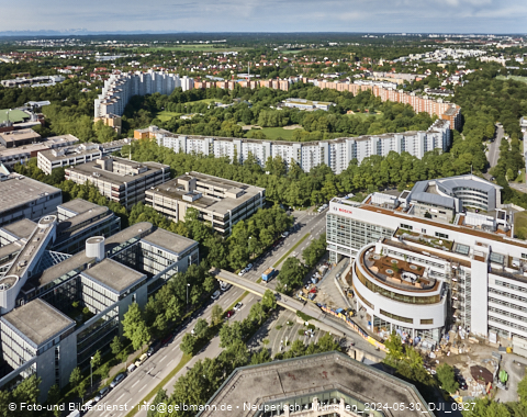 30.05.2024 - Marx-Zentrum, Studentenwohnheim, Wohnanlage Karl-Marx-Ring 52-62, KMR 53-57c Umgebung