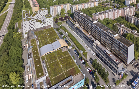 30.05.2024 - Marx-Zentrum, Studentenwohnheim, Wohnanlage Karl-Marx-Ring 52-62, KMR 53-57c Umgebung