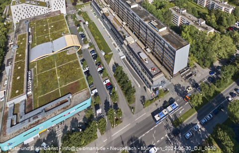 30.05.2024 - Marx-Zentrum, Studentenwohnheim, Wohnanlage Karl-Marx-Ring 52-62, KMR 53-57c Umgebung