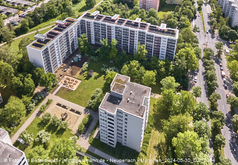 30.05.2024 - Marx-Zentrum, Studentenwohnheim, Wohnanlage Karl-Marx-Ring 52-62, KMR 53-57c Umgebung