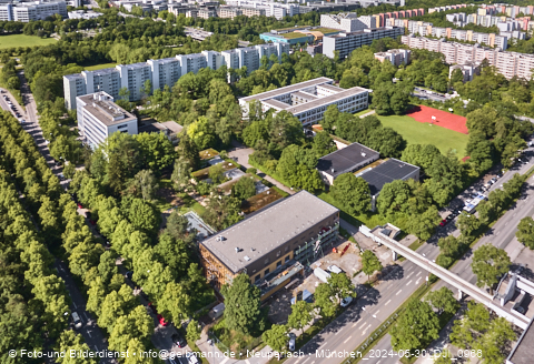 30.05.2024 - Marx-Zentrum, Studentenwohnheim, Wohnanlage Karl-Marx-Ring 52-62, KMR 53-57c Umgebung