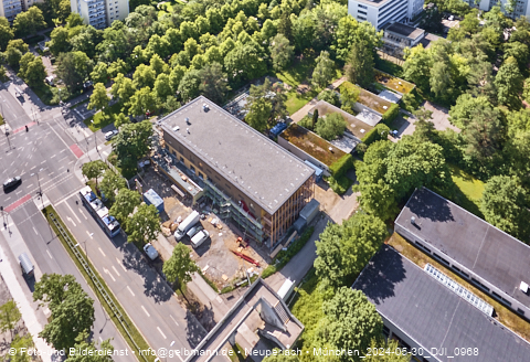 30.05.2024 - Marx-Zentrum, Studentenwohnheim, Wohnanlage Karl-Marx-Ring 52-62, KMR 53-57c Umgebung