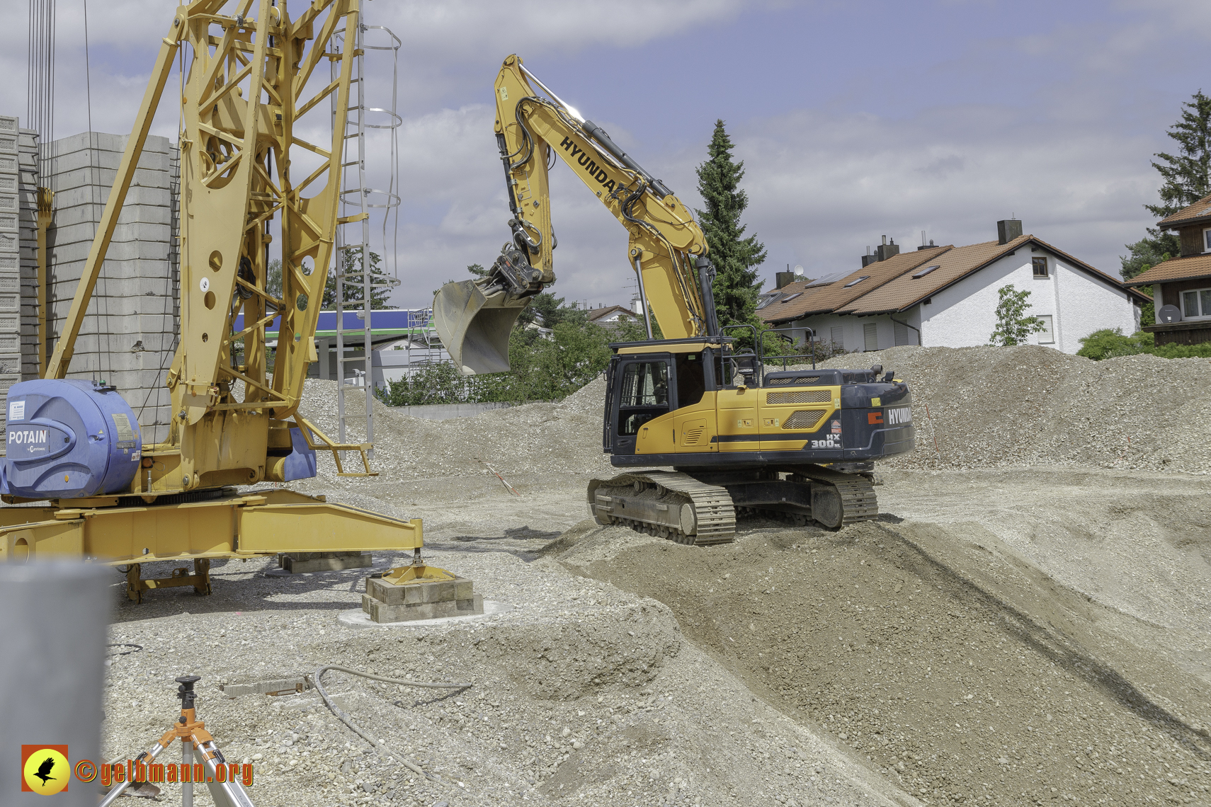 04.06.2024 - Bilder der Baustelle MONACO an der Heinrich-Wieland/Ecke Corinthstrasse in Neuperlach