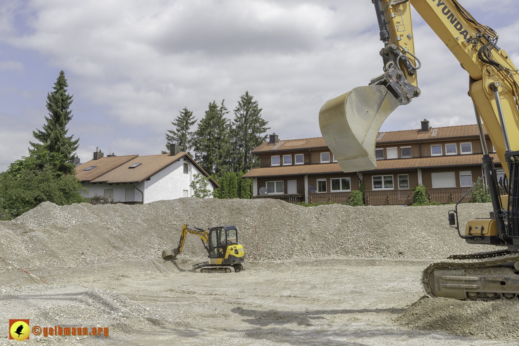 04.06.2024 - Bilder der Baustelle MONACO an der Heinrich-Wieland/Ecke Corinthstrasse in Neuperlach