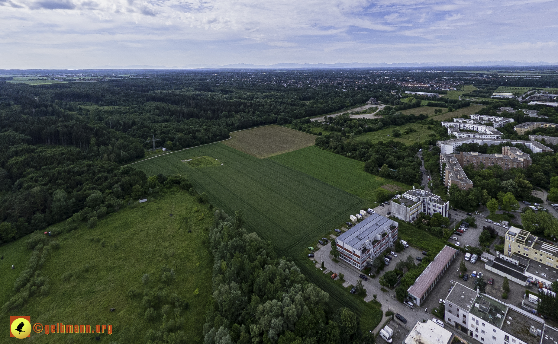 06.06.2024 - Luftbilder der Baustelle Alexisquartier und Pandion Verde in Neuperlach