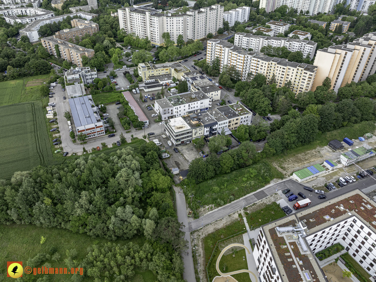 06.06.2024 - Baustelle Alexisquartier und PAndion Verde in Neuperlach
