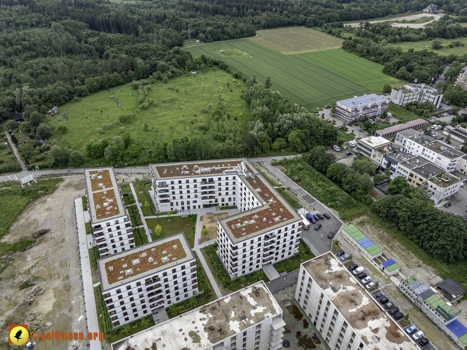 06.06.2024 - Baustelle Alexisquartier und PAndion Verde in Neuperlach