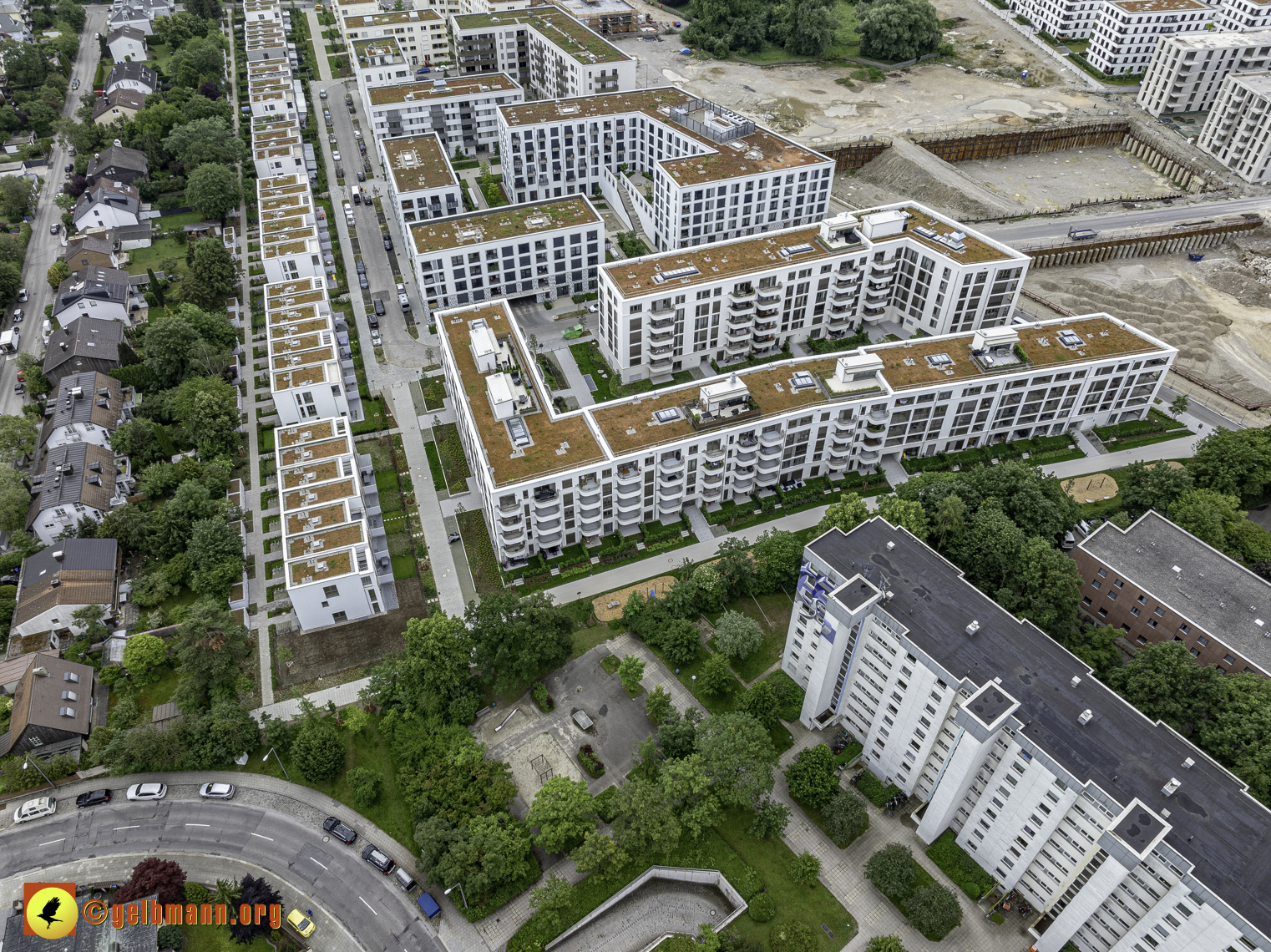 06.06.2024 - Baustelle Alexisquartier und PAndion Verde in Neuperlach
