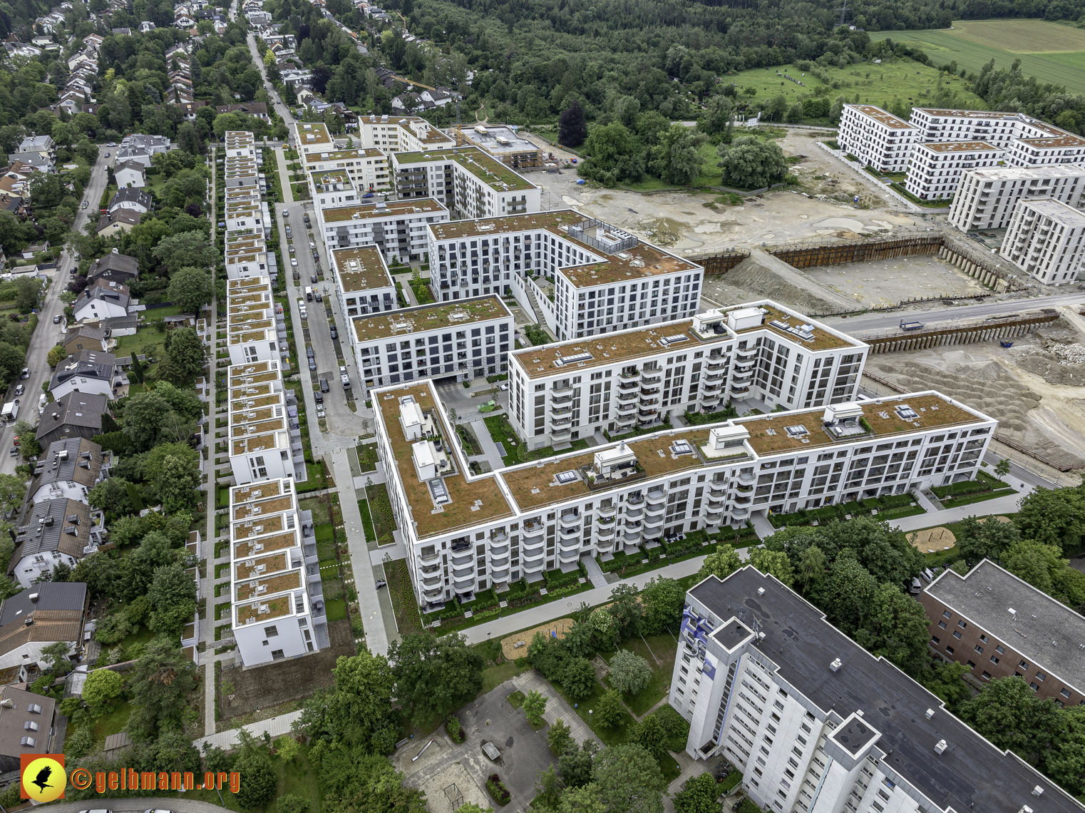 06.06.2024 - Baustelle Alexisquartier und PAndion Verde in Neuperlach