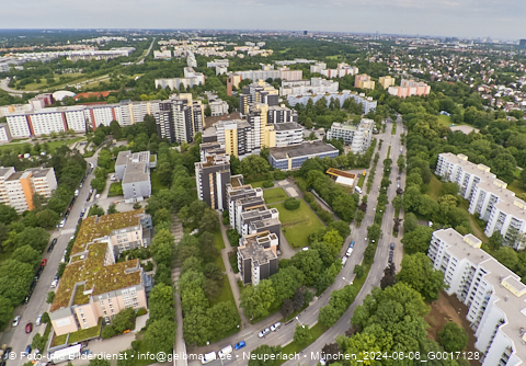 06.06.2024 - Marx-Zentrum, Studentenwohnheim, Wohnanlage Karl-Marx-Ring 52-62, KMR 53-57c Umgebung