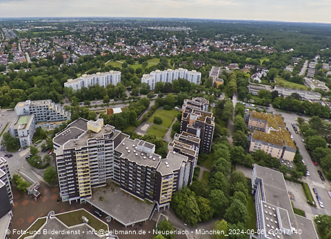 06.06.2024 - Marx-Zentrum, Studentenwohnheim, Wohnanlage Karl-Marx-Ring 52-62, KMR 53-57c Umgebung