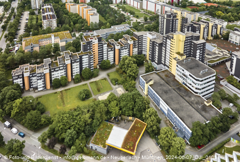 07.06.2024 - Marx-Zentrum, Studentenwohnheim, Wohnanlage Karl-Marx-Ring 52-62, KMR 53-57c Umgebung