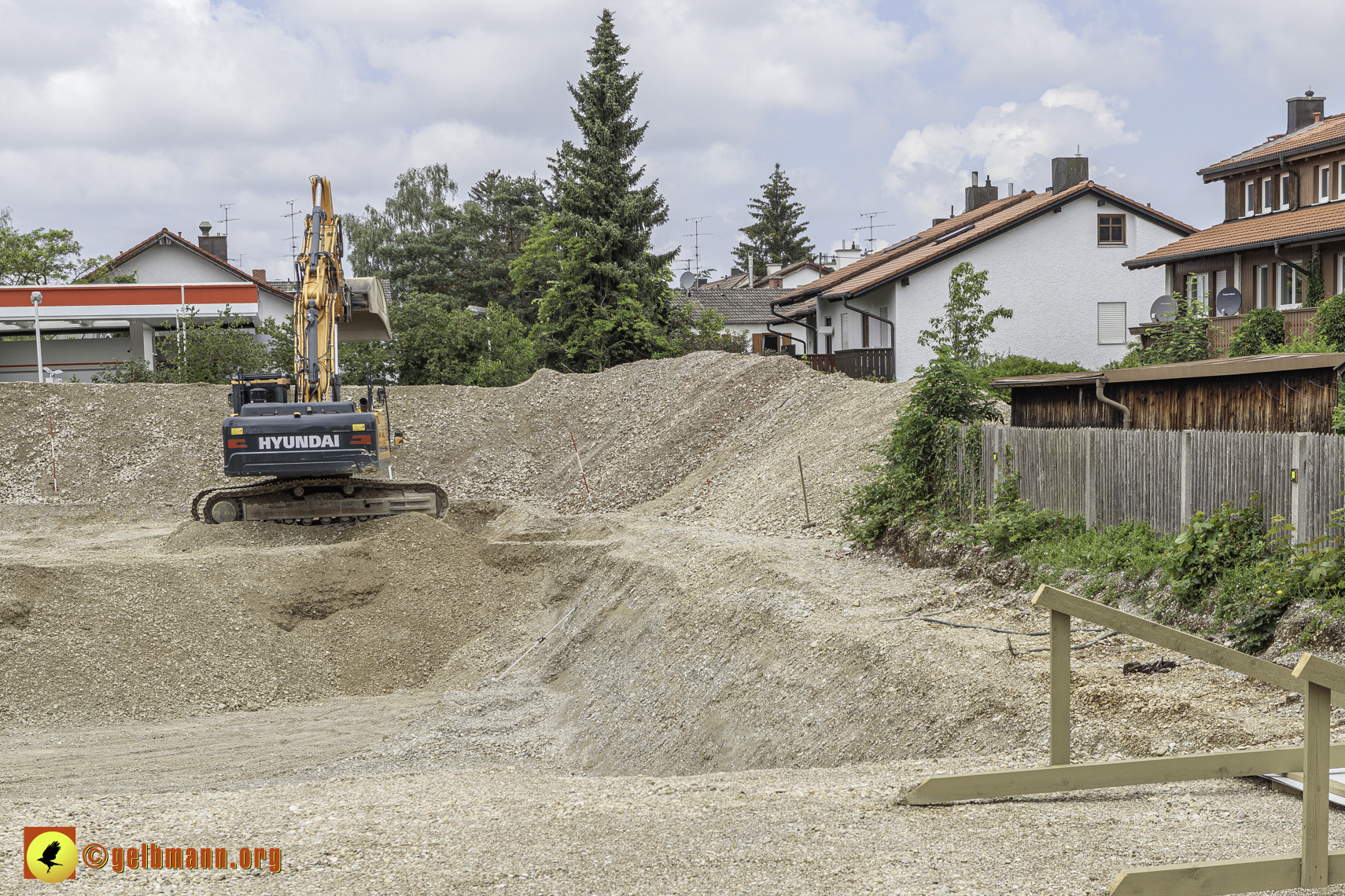 10.06.2024 - Bilder der Baustelle MONACO an der Heinrich-Wieland/Ecke Corinthstrasse in Neuperlach