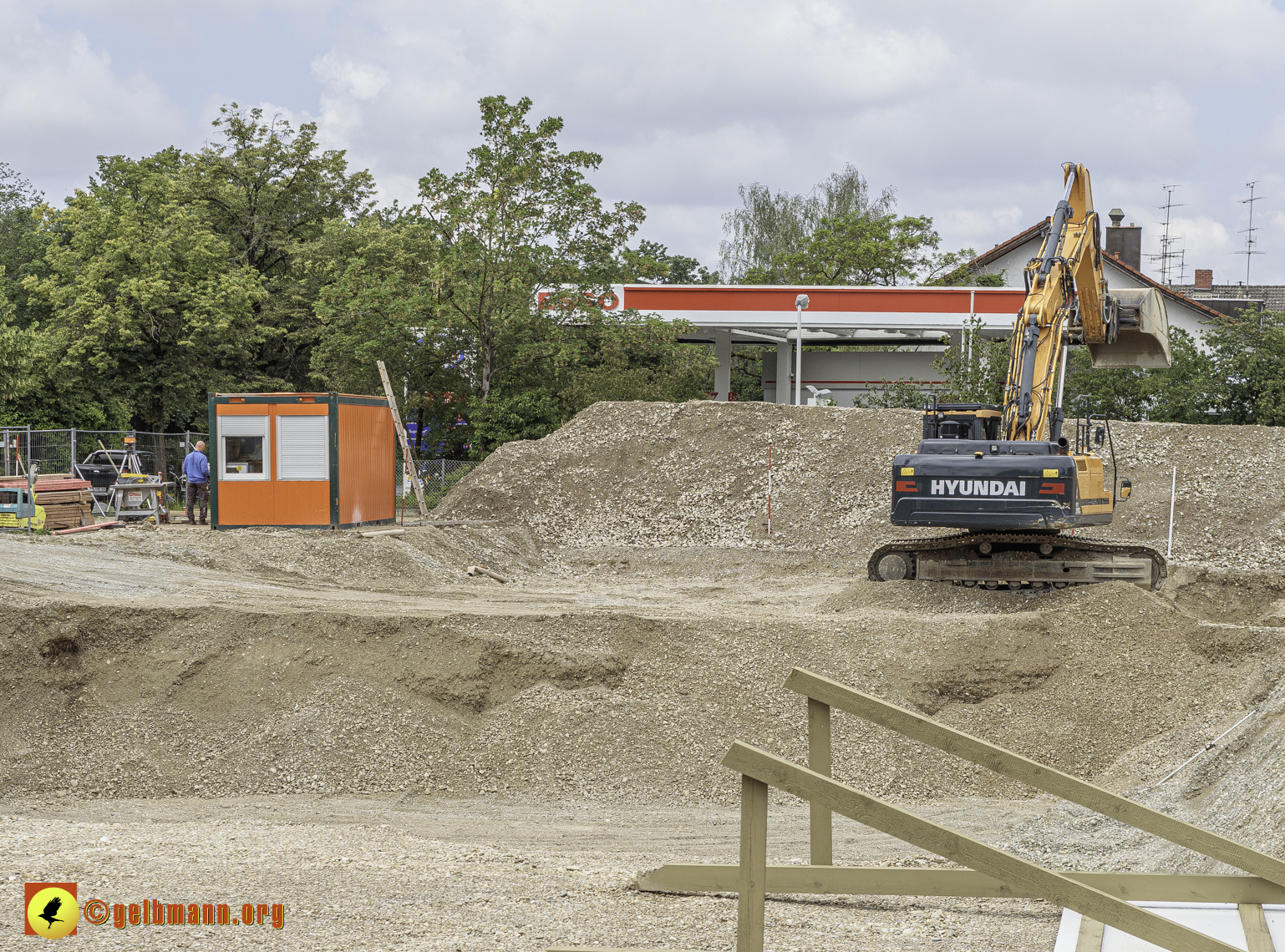 10.06.2024 - Bilder der Baustelle MONACO an der Heinrich-Wieland/Ecke Corinthstrasse in Neuperlach