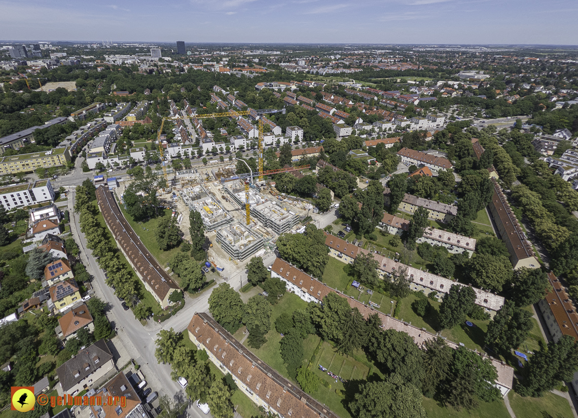 18.06.2024 - Baustelle Maikäfersiedlung in Berg am Laim